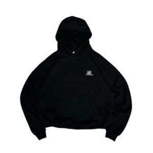 Schwarzer Hoodie
